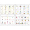 Enchante Study Poster Set of 4 (Hiragana | Katakana |