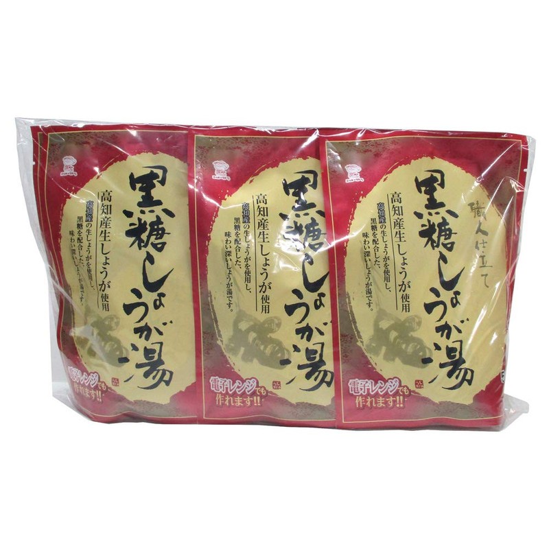 Nitto Foods Industry Brown Sugar Ginger Hot Water, 5 P