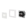 LogiLink PA0254 Flush-Mounted Socket with 2 x USB-A and 1
