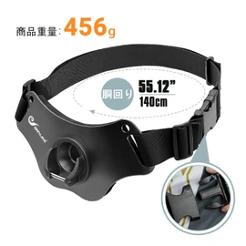 SANLIKE Fighting Belt Saltwater Fishing Gimbal Belt Rod Holder Waistband Rod Holder Aluminum Alloy Lightweight Adjustable Belt Black