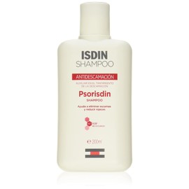 ISDIN Psorisdin champu antidescamacion, elimina escamas y reduce rojeces, 200ml