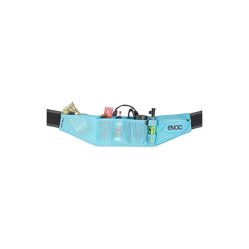 Evoc Unisex_Adult Race Belt Hip Packs, Neon Blue, Standard Size