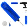 Drill Brush for Car Wheel with High-Density Bristles