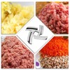 XingCRYao Meat Grinder Blade Replacement Parts, Set of 4, Meat