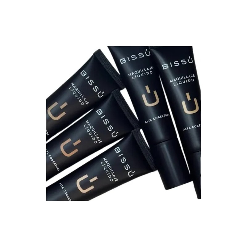 Maquillaje Líquido Alta Cobetura Bissú 24 Hrs