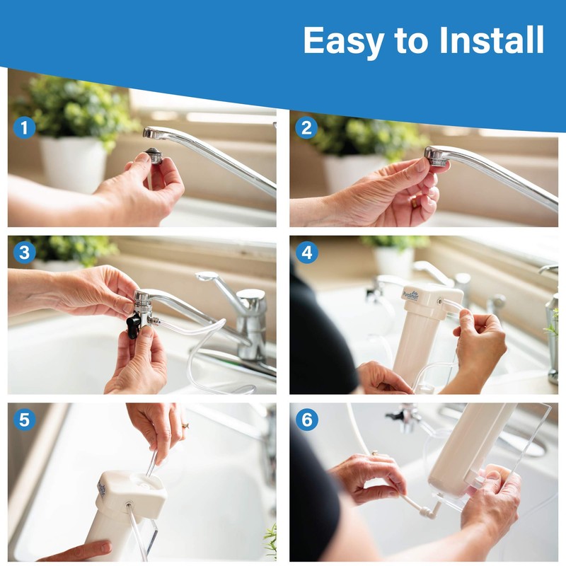 PuroSmart High Flow RO System, Counter Top Home Water Treatment