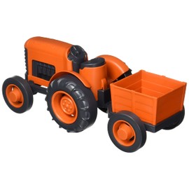 Green Toys Tractor - CB , Orange