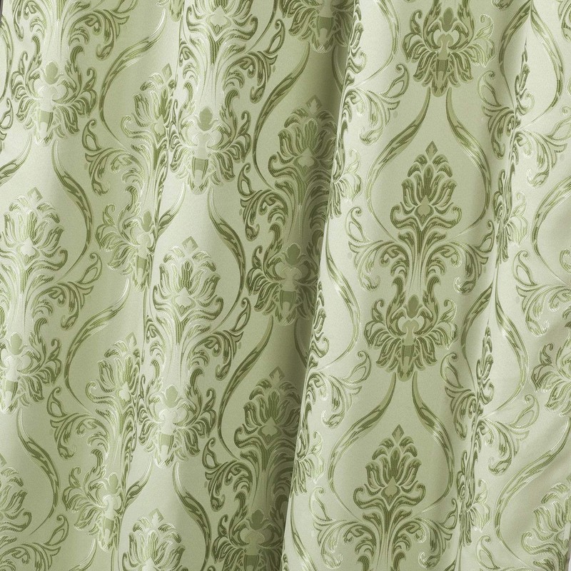 All American Collection New 4 Piece Drape Set with Attached