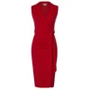 GRACE KARIN GRACE KARIN Elegant Wrap Dress with Belt -