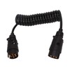 2m Trailer Light Board Extension Cable 7Pin Plug Socket Adapter