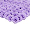Mini Lavender Silk Artificial Flower Heads for Crafts, Decorations (2