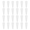 PATIKIL Solid Rubber Stopper 3x7x20mm 24pcs Tapered Lab Rubber Stopper