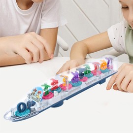 Dickly 3D Train Toy Toy Train for Kids Party Favors Fun with Music Electric Train Toy Toy Train, for Boys Girls Gift