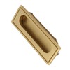 Brass Recessed Furniture Handle Kitchen Cupboard Cabinet Wardrobe Drawer Pulls