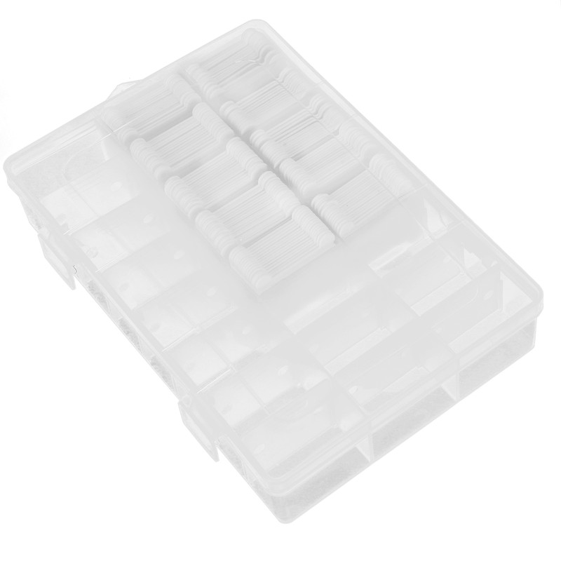 150Pcs Sewing Floss Bobbins Winding Plate Stitch Organizer Set Embroidery
