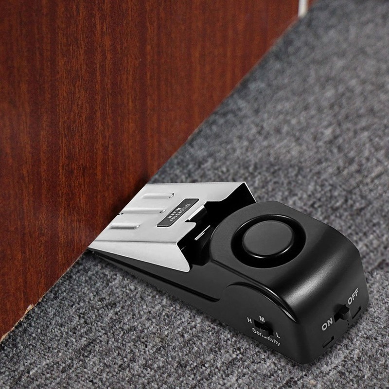 EMDMAK Door Stop Alarm with 120DB Siren Door Stop for