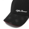4R Quattroerre.it Elite Alfisti Curved Visor Hat - Black, Black,