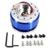 Gorgeri Quick Release Steering Wheel Hub Adapter Kit, Universal 6-Hole