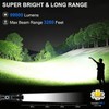 3 Pack Rechargeable Flashlights High Lumens, 990000LM Super Bright LED