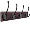 IBosins 6 Pack Big Heavy Duty Three Prongs Coat Hooks