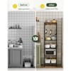 CHOEZON 5-Tier Pot Rack, Floorstanding Pots and Pans Organizer, Kitchen