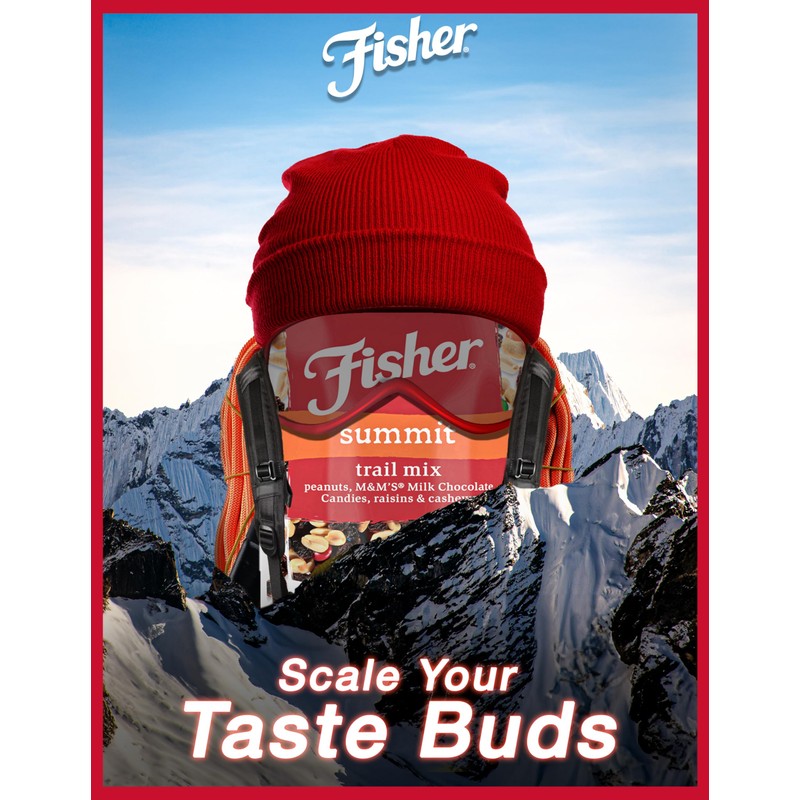 Fisher Snack Summit Trail Mix, 4 oz (Pack of 6),