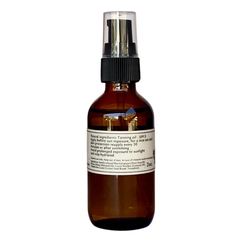 Tierra Baja Aceite Bronceador Natural Spf 5 - 60 Ml