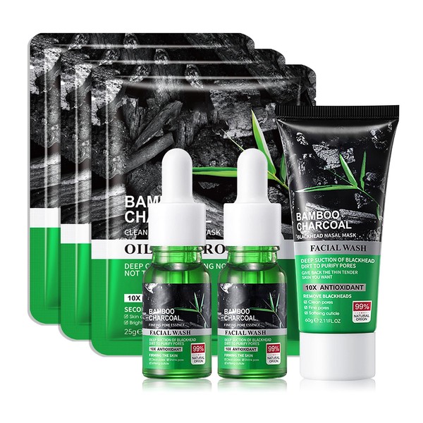 Deep Cleansing Oil Control Charcoal Face Masks Skincare, Purifying Pore