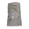 tex family Sea Seahorse Towel Set Taupe