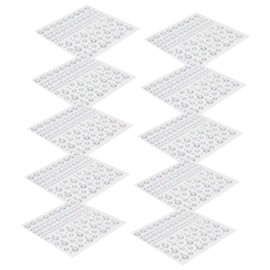 OHPHCALL 10sheets Face Makeup Gems Sticker Decals Hotfix Rhinestones for Nail Art Body Decoration Rhinestones