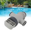 Dual Split Hose Plunger Valve for Intex 11872 Plastic Pool
