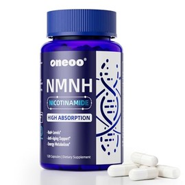 Suplemento NMNH con suplemento NAD Potencia máxima con resveratrol y pterostilbeno, CoQ10 y pimienta negra, para energía celular, soporte antienvejeci