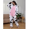 chuangminghangqi One Piece Pyjamas Women's Long Winter Onesie Animal Costume