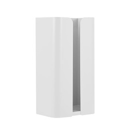 NICEME Cosmetic Tissue Box, Tissue Box for Desk, Magnetic Tissue Box, Paper Towel Dispenser, Suitable for Home, Kitchen and Refrigerator, 24 x 13 x 8.5 cm, White