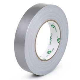 BOMEI PACK Duct tape, 1 roll, 25 mm x 50 m, fabric tape, silver, duct tape, extra strong fabric tape, thickness duct tape, waterproof