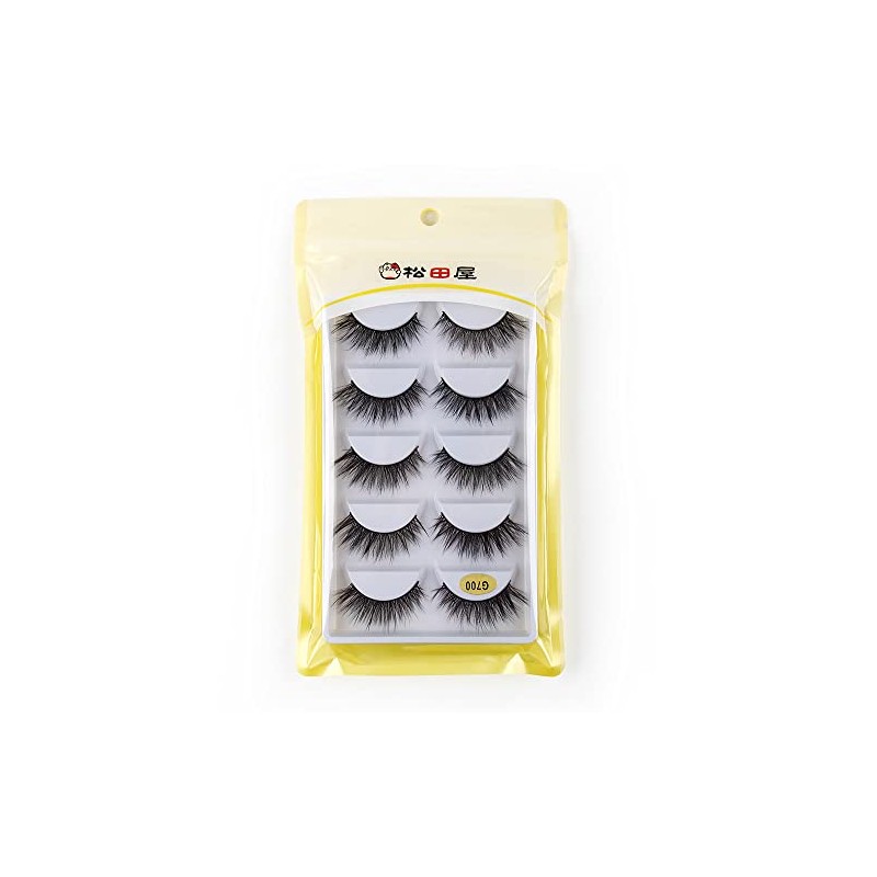5 Pairs Mink Eyelashes Matsudaya G7 Series Ultra Thick Stage