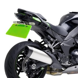 for Ninja 1100SX ninja1100sx ninja1000sx 2026 2025 2024 Model Accessories License Plate Frame Motorcycle Short Tail License Plate Bracket License Plate Frame Tail Organizer
