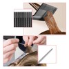 CYTGOUPER Stainless Steel Highlight Comb, Ergonomic Design Hair Highlighting Comb,