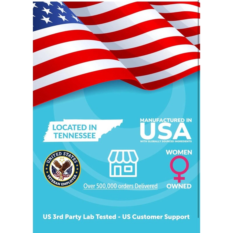 Lunakai USA Made Calcium Gummies with Magnesium, Zinc, Vitamin D3