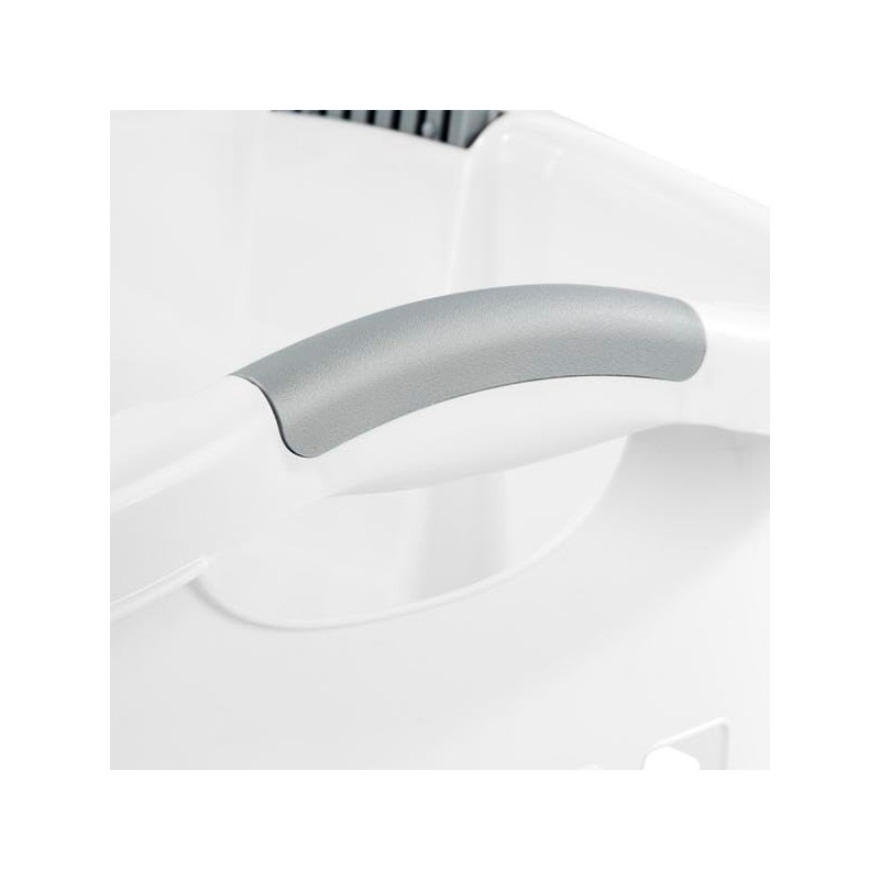 Sterilite 1.75 Bushel Ultra™ Wheeled Laundry Basket Plastic, White, (Pack