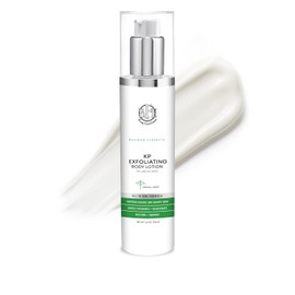 Exfoliating Body Lotion â€" 12% Lactic Acid body lotion, provides immediate moisture and gentle exfoliation to treat symptoms associated with keratosis pilaris, dry skin, flakiness, chicken skin, and other dry skin conditions.