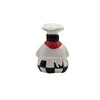 ACK Fat Bistro Chef Ceramic Hand Painted Sponge Holder for
