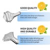 2-Pack Stainless Steel Lemon Lime Squeezer Citrus Juicer Manual Lemon