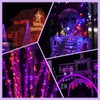 Connectable Purple and Orange Halloween Lights, 2Pack 164ft 400LED 13