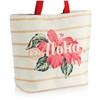 com-four® Beach Bag - Women's Shopper for Shopping - Modern