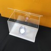 Clear Acrylic Display Case-Assemble, Top Cove Openable Door, Thickened Base,