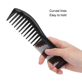 Styling Comb, Detangling Comb Wide Tooth Professional for Salon Use for Home(black)