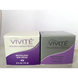 Crema revitalizante para ojos Vivite tarro de 0,5 oz - ¡Nueva! Envío rápido y gratuito
