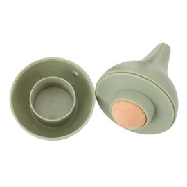 NOLITOY Facial Massaging Volcano Stone Bead Roller for Oil Absorption Portable Avocado Skin Care Tool to Reduce Fine Lines Enhance Circulation and Promote Product Absorption