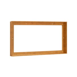 Pixy Canvas Floater Frame 6x12 for 3/4 (0.75) inch Deep Canvas Paintings/Canvas Prints/Wood Canvas Panels/Wall Art/Wall Decor/Home Decor/Artwork (Rustic Gold, 6 x 12 inch, Landscape)